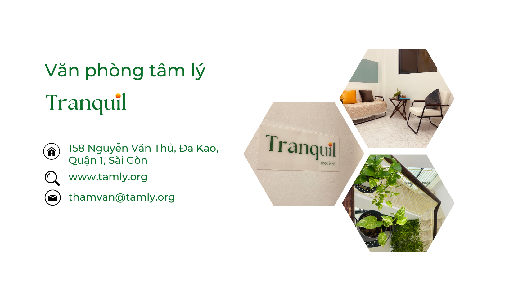 Hình ảnh của Phòng Tham vấn - Trị Liệu Tâm lý Tranquil