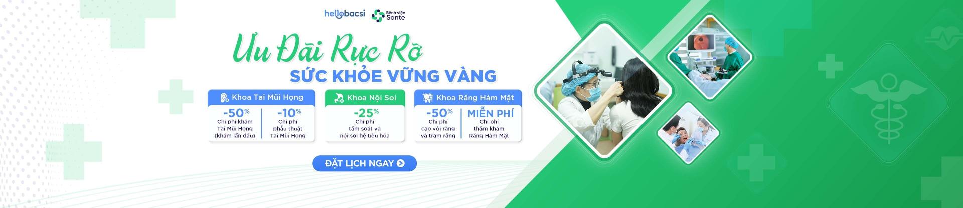 Hello Bacsi - Đăng ký khám bệnh, khám sức khỏe tổng quát, xét nghiệm