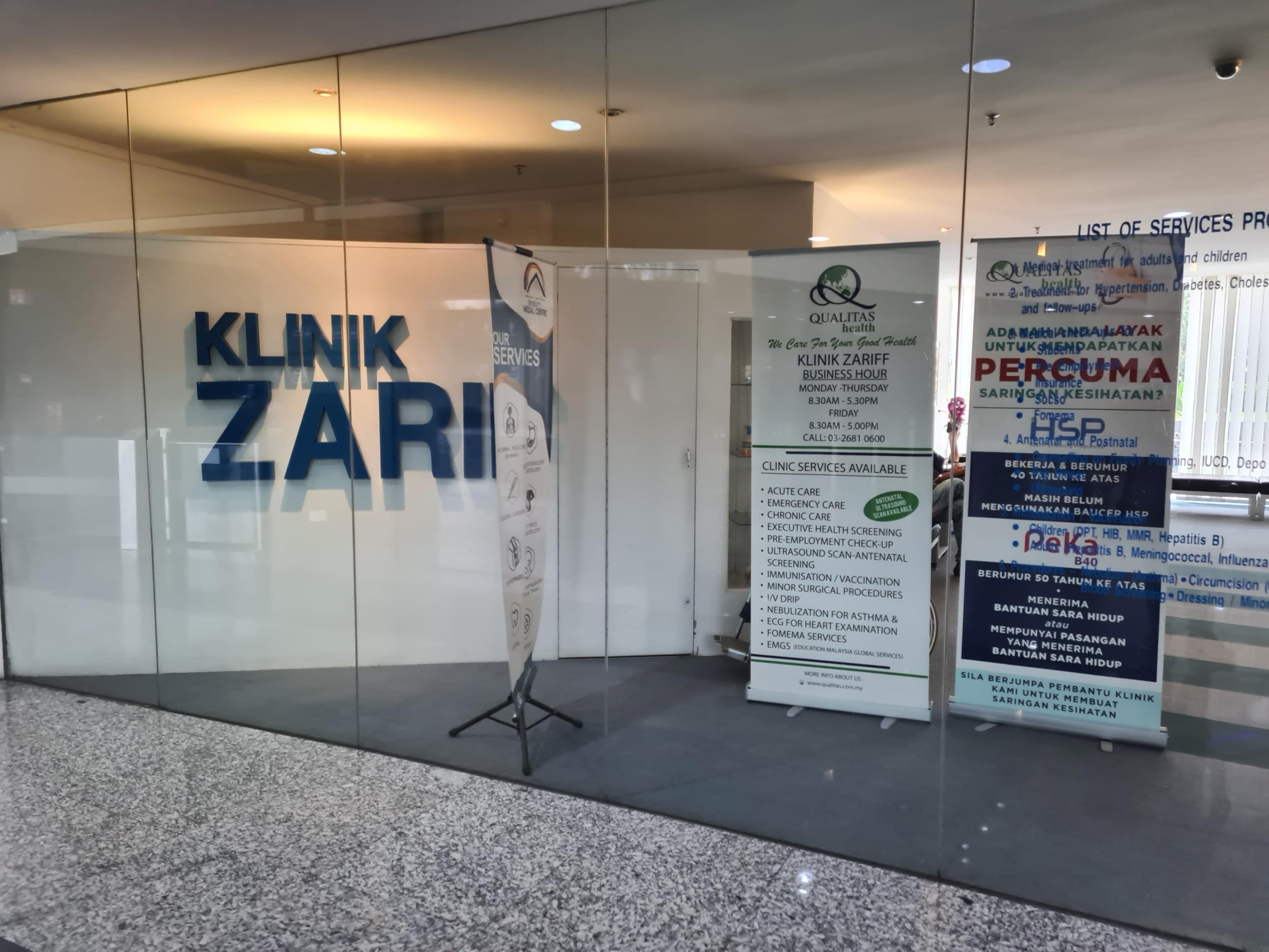 Imej Klinik Zarif (Menara Telekom)