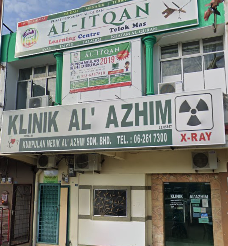 Imej Klinik Al Azhim Telok Mas